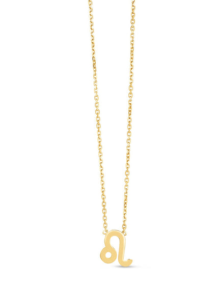 14K Yellow Gold Leo Necklace