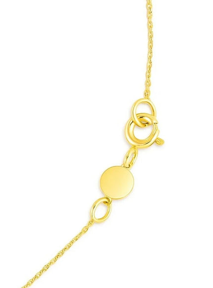 14K Yellow Gold Taurus Necklace