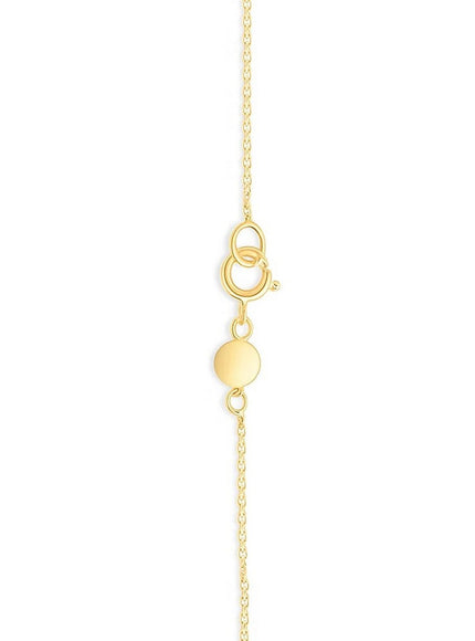 14K Yellow Gold Aries Necklace