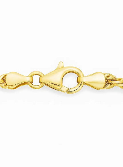 14k Yellow Gold Light Rope Chain 1.5mm