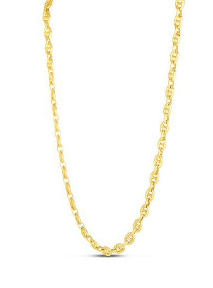 14k Yellow Gold High Polish Mariner Link Chain (5.4mm)