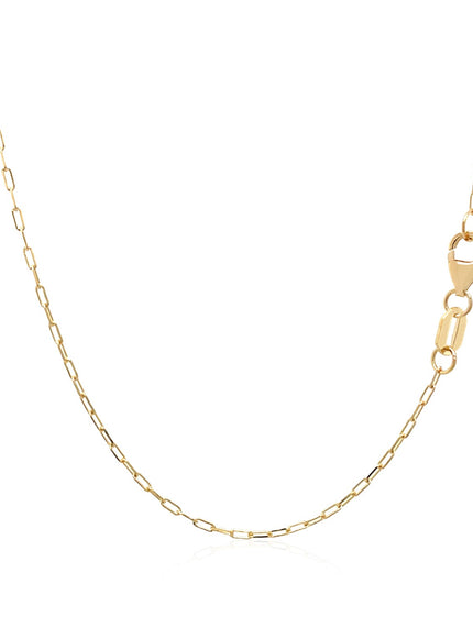 14k Yellow Gold 18 inch Necklace with Polished Butterflies and Beads