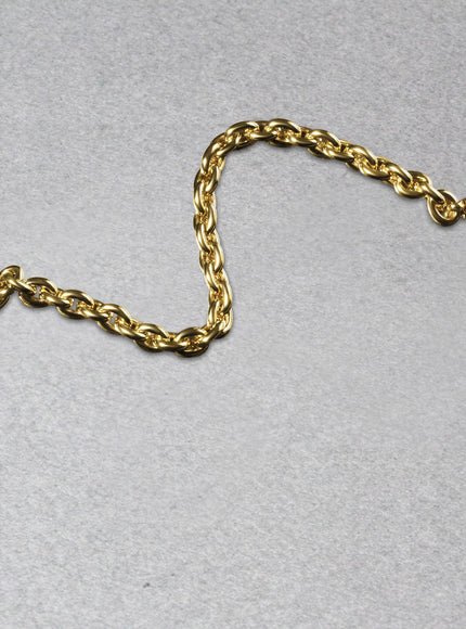 14k Yellow Gold Polished Oval Link Bracelet