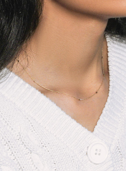 Bead Links Pendant Chain in 14k Yellow Gold (1.50 mm)