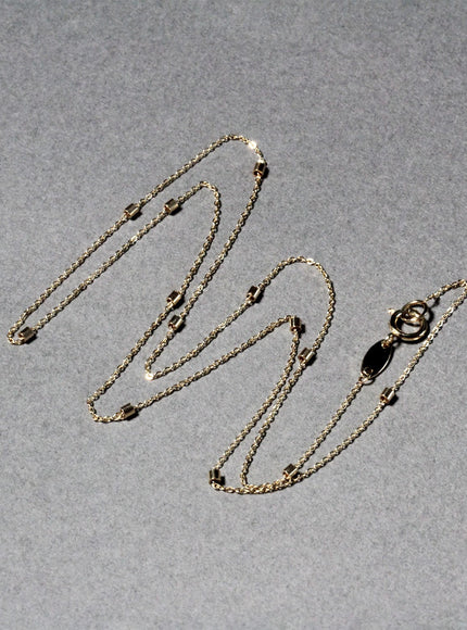 Bead Links Pendant Chain in 14k Yellow Gold (1.50 mm)