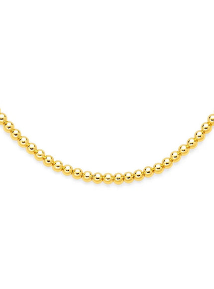 14k Yellow Gold Bead Chain (6mm)