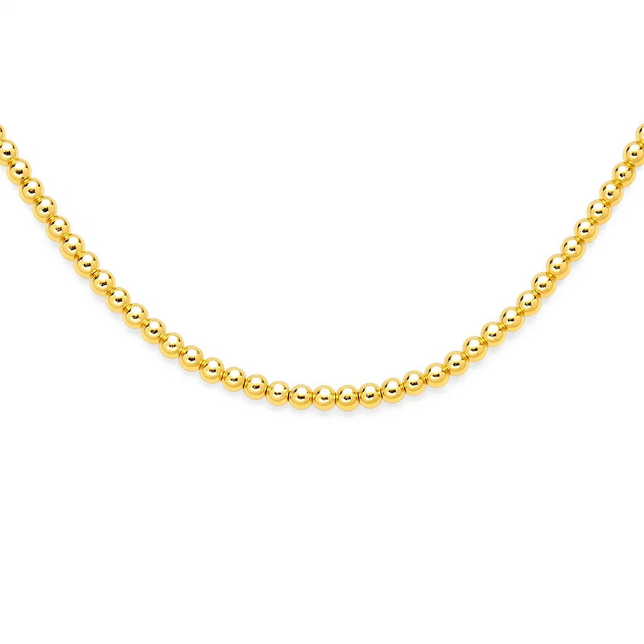 14k Yellow Gold Bead Chain (6mm)