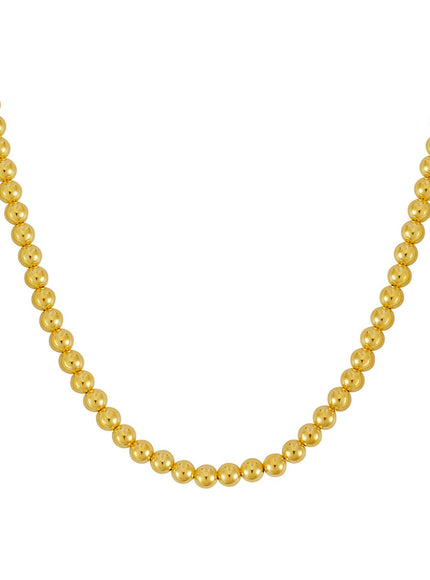 14k Yellow Gold Bead Chain (6mm)