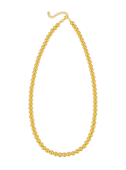14k Yellow Gold Bead Chain (6mm)