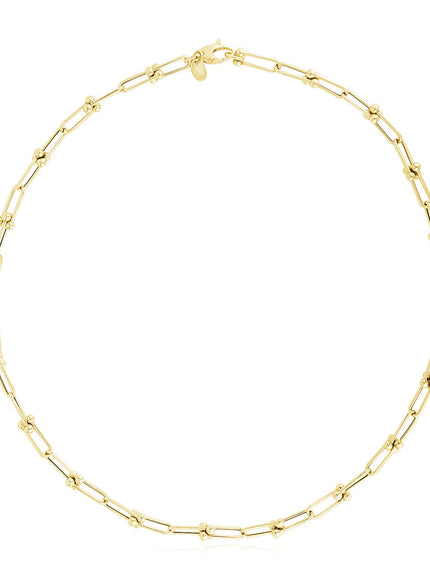 14k Yellow Gold High Polish Jax Link Chain (5.9mm)