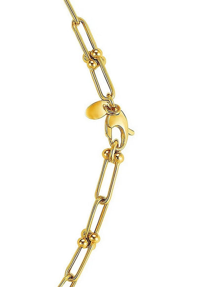 14k Yellow Gold High Polish Jax Link Chain (5.9mm)