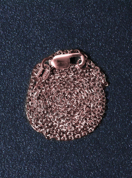 14k Rose Gold Diamond Cut Cable Link Chain 1.1mm