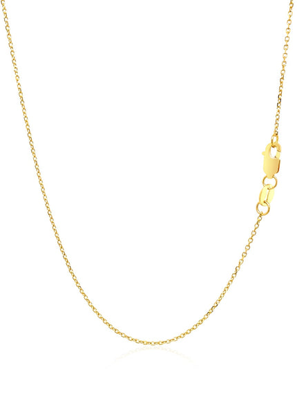 14k Yellow Gold Bar Pendant with Diamonds