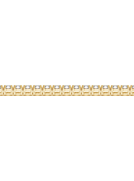 Lab Grown Round Diamond Tennis Bracelet in 14k Yellow Gold (3 cctw F/G VS2/SI1)