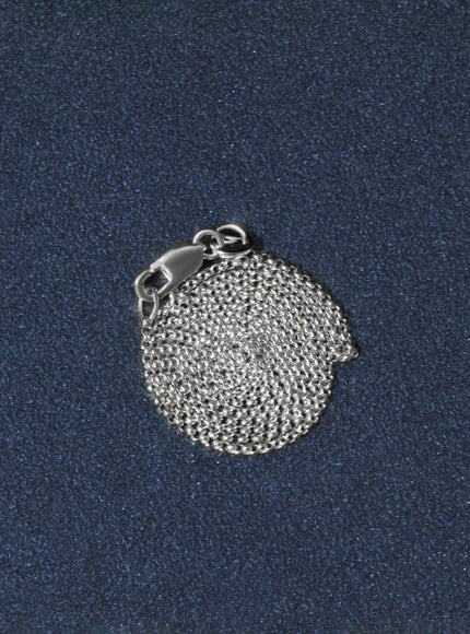 14k White Gold Diamond Cut Rolo Chain 1.1mm