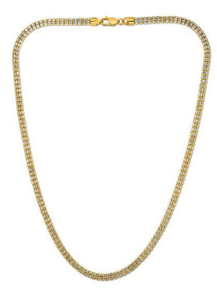 Ice Barrel Chain in 14k Yellow Gold (4.25 mm)