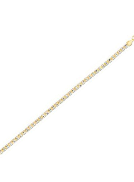 Ice Barrel Chain in 14k Yellow Gold (2.7 mm)