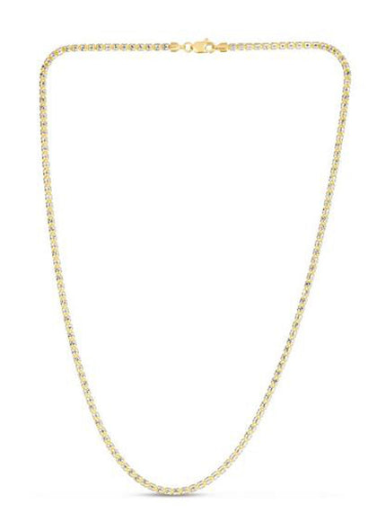 Ice Barrel Chain in 14k Yellow Gold (2.7 mm)