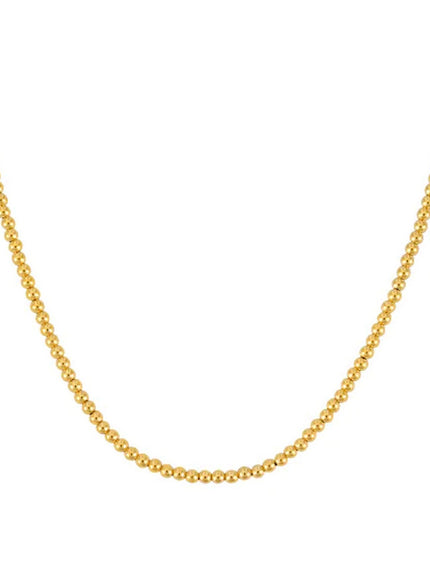 14k Yellow Gold Bead Chain (3mm)