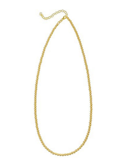 14k Yellow Gold Bead Chain (3mm)