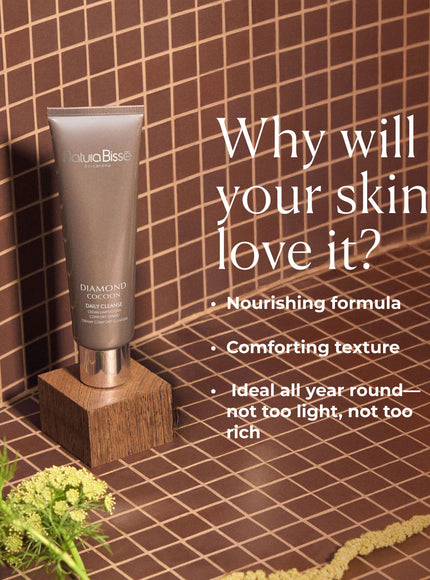 Natura Bisse Diamond Cocoon Daily Cleanse beauty tip