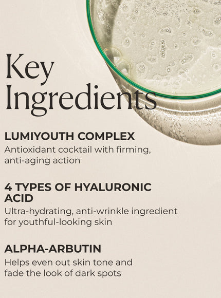 Natura Bisse Diamond Luminous Perfecting Cream ingredients