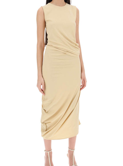 Lemaire twisted midi dress