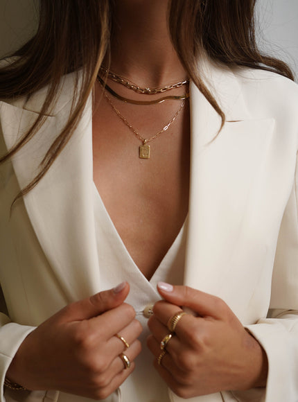 14K Gold Queen of Hearts Pendant