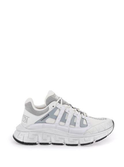 Versace Men's White Trigreca Sneakers