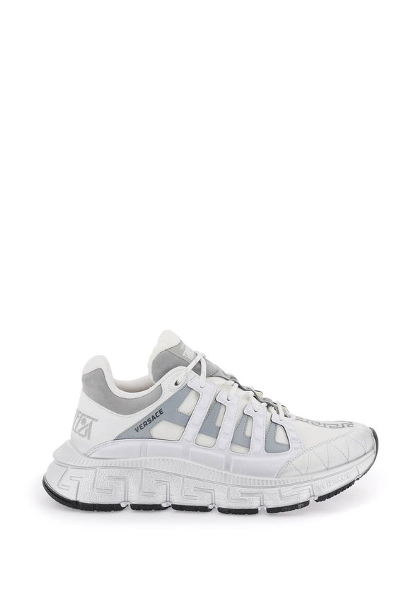 Versace Men's White Trigreca Sneakers