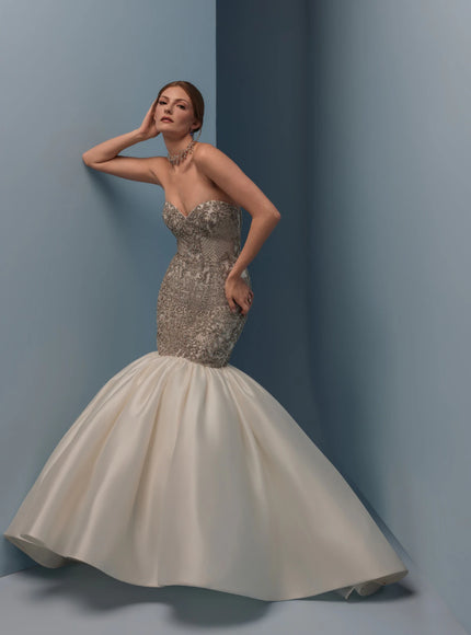 Lazaro Destiny Mermaid Wedding Gown