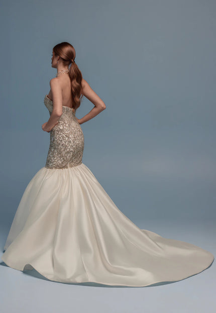 Lazaro Destiny Mermaid Wedding Gown