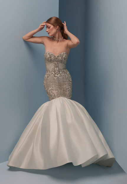Lazaro Destiny Mermaid Wedding Gown