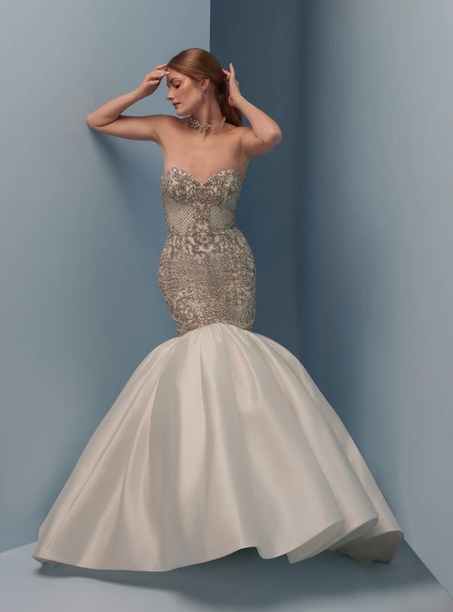 Lazaro Destiny Mermaid Wedding Gown