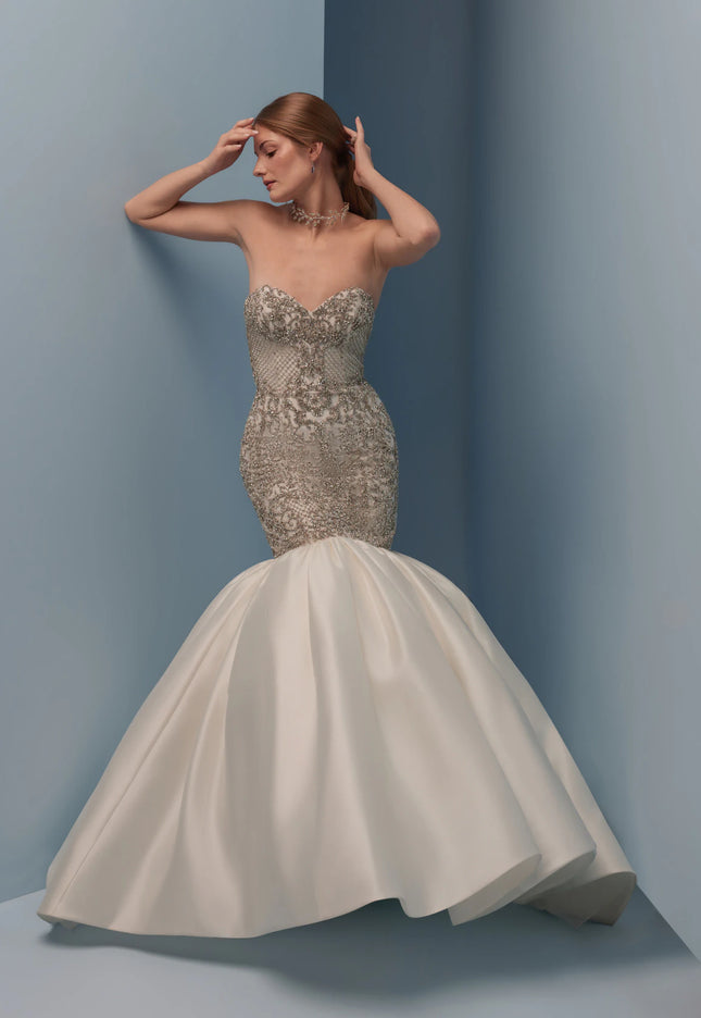 Lazaro Destiny Mermaid Wedding Gown