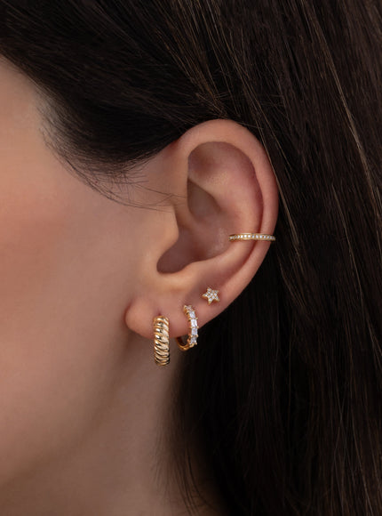 Zoe Lev Diamond Ear Cuff