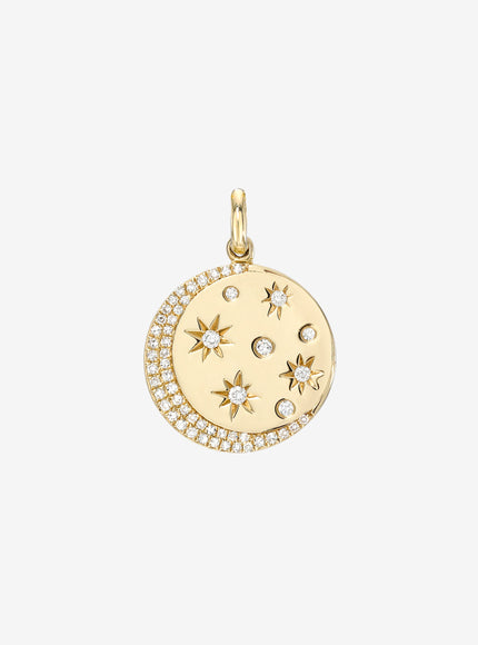 Zoe Lev Diamond Celestial Pendant
