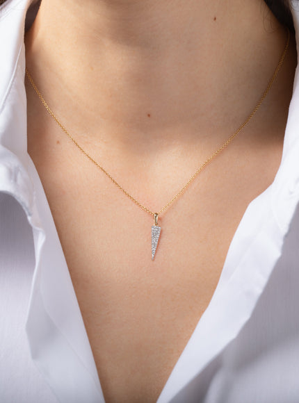 Zoe Lev Diamond Dagger Pendant