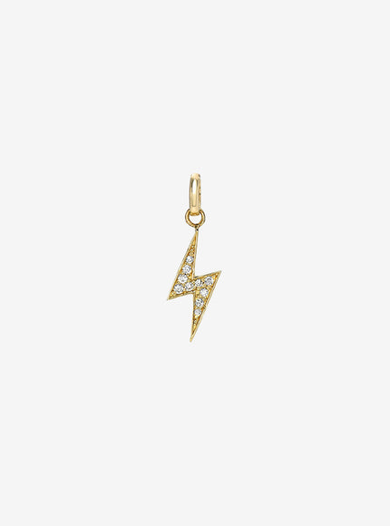 Zoe Lev Diamond Lightning Bolt Pendant