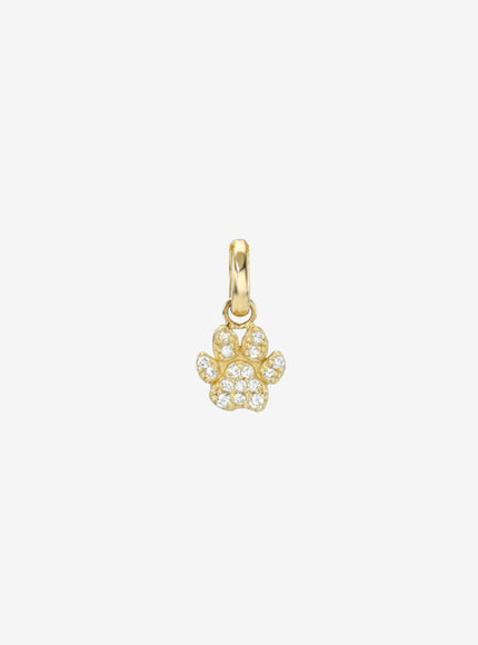 Zoe Lev Diamond Paw Pendant