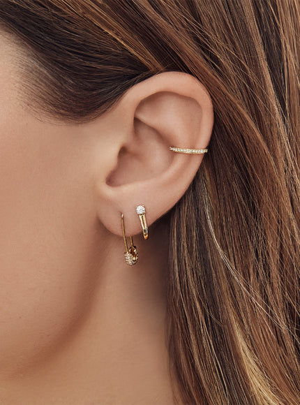 Zoe Lev Diamond Ear Cuff