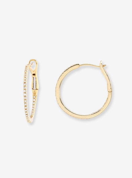 Zoe Lev Diamond Small Hoops