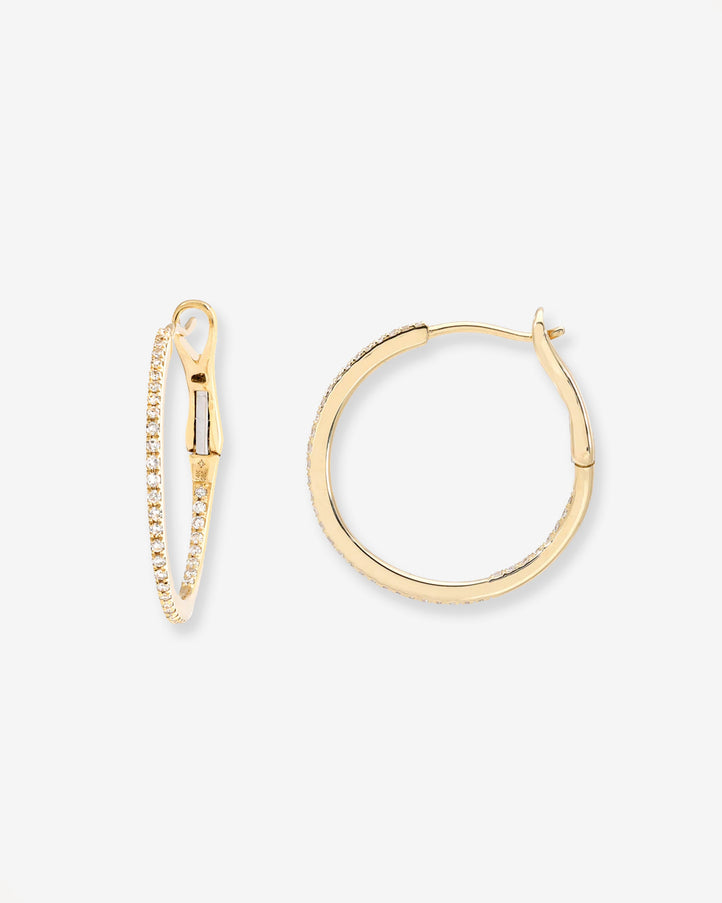 Zoe Lev Diamond Small Hoops