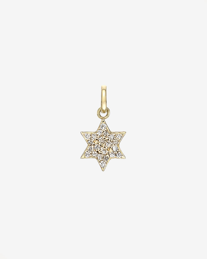 Zoe Lev Diamond Star of David Pendant