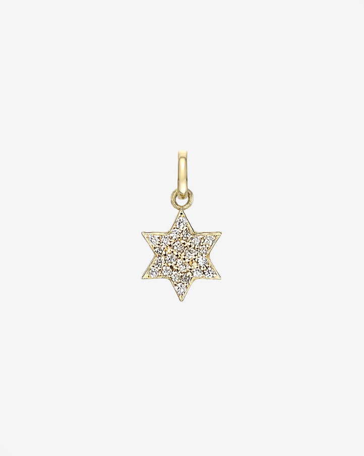 Zoe Lev Diamond Star of David Pendant