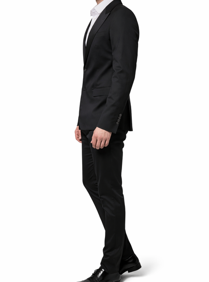 Dolce & Gabbana Black Slim-Fit 2-Piece Suit