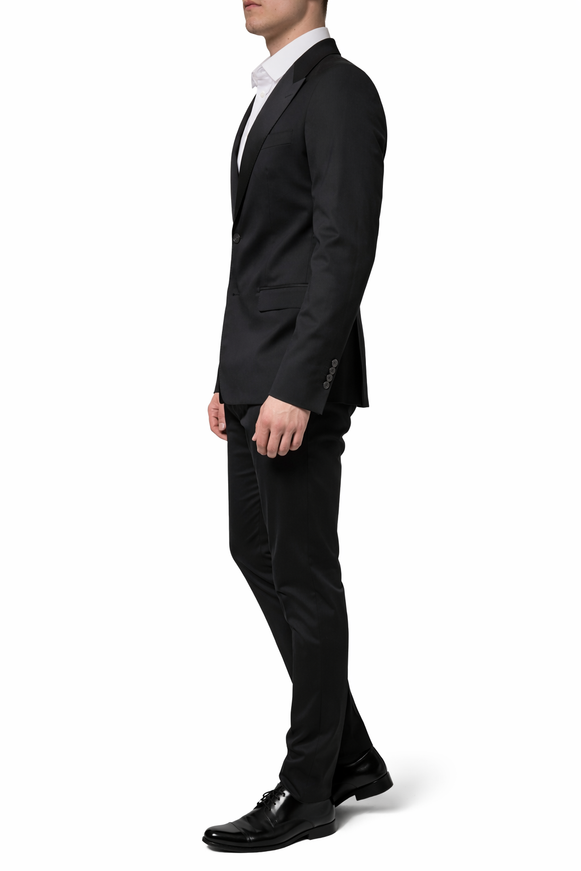 Dolce & Gabbana Black Slim-Fit 2-Piece Suit