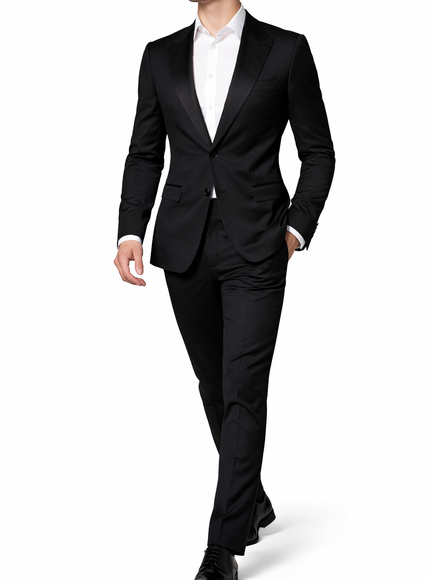Dolce & Gabbana Black Slim-Fit 2-Piece Suit