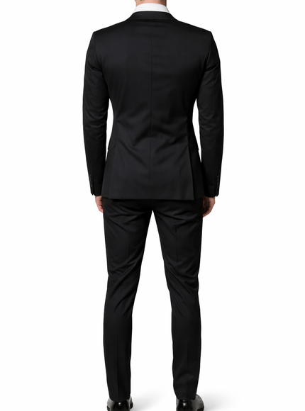 Dolce & Gabbana Black Slim-Fit 2-Piece Suit