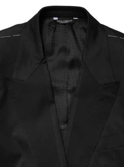 Dolce & Gabbana Black Slim-Fit 2-Piece Suit